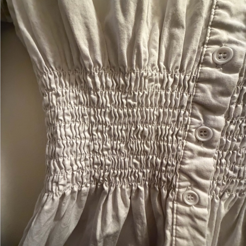 Ash White Button-Up Shirt - Picture 2 of 5